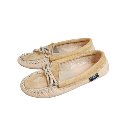 Women’s Leather Double Sole Moccasin - Style 7247