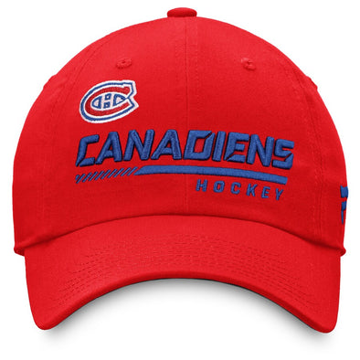 Montreal Canadiens Fanatics Authentic Pro Cap, NHL, Hockey OneSize - Adult - Red, Blue or Navy Blue