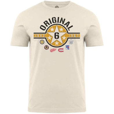 Original Five Logos NHL T-Shirt - Adult - White