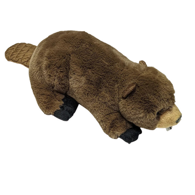 Natural Beaver Toy 14"