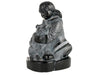 Deluxe Inuit Girl & Husky Inuit Art Sculpture