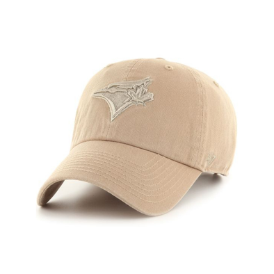 Toronto Blue Jays Team '47 Clean Up Adjustable Adult Snapback Baseball Cap - Kaki