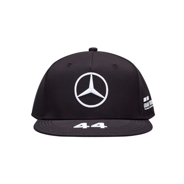 Mercedes AMG Petronas F1™ Team Lewis Hamilton Flat Brim Cap - Men - Black or White