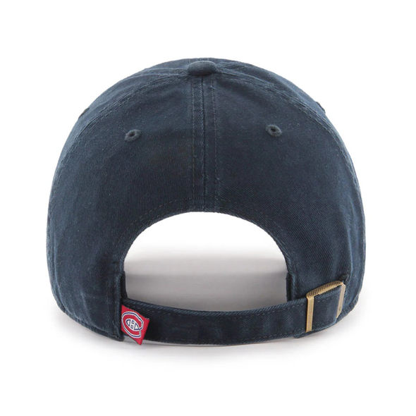 NHL® Montreal Canadiens Team '47  Clean Up Adjustable Adult Baseball Cap - Navy Blue