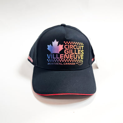 Circuit Gilles Villeneuve -Montreal Cap- Rainbow Print