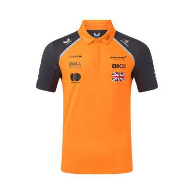 2025 McLaren F1™ Team Lando Norris Polo Men's Shirt - Papaya