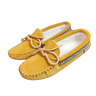 Women’s Fringed Soft Suede Moccasin - Style 798 -