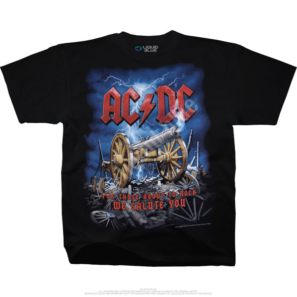 ACDC - Cannon Carnage Black T-Shirt