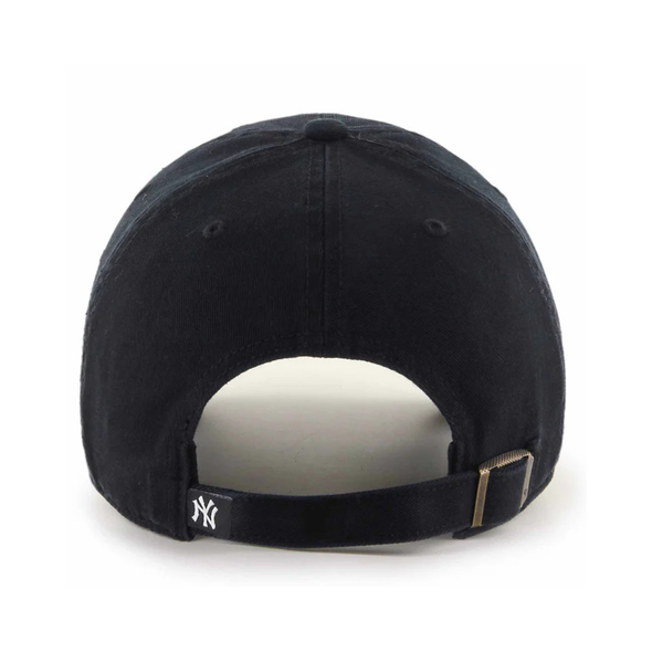 NEW YORK YANKEES '47 Clean Up Adjustable Adult Snapback Baseball Cap - Black Line White