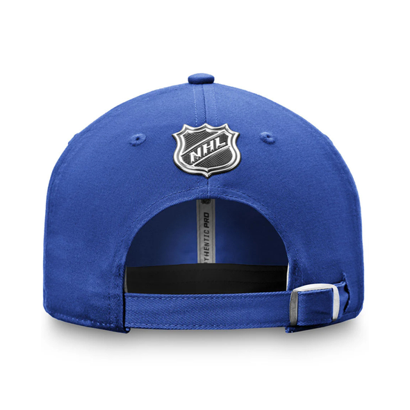 NHL® Montreal Canadiens Team Fanatics Authentic Pro Cap Adult Baseball Cap - Red / Navy Blue