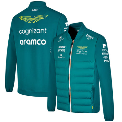 Aston Martin Aramco Cognizant F1  Official Team Hybrid Jacket