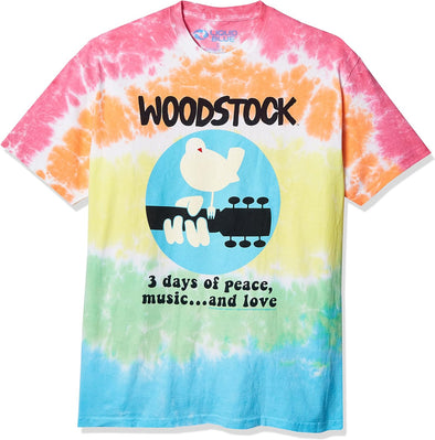 Woodstock Banded Tie-Dye T-Shirt