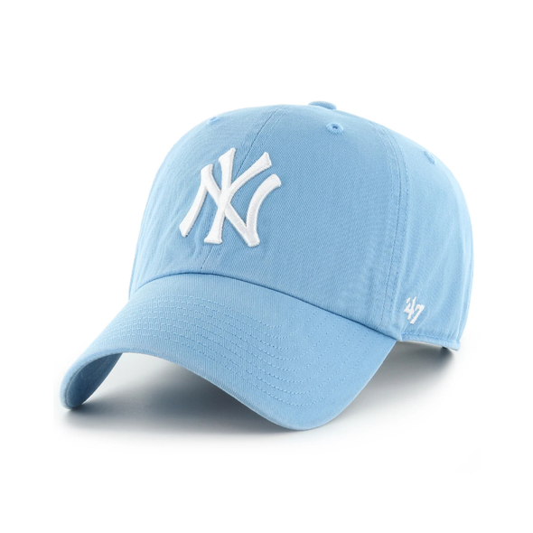 NEW YORK YANKEES '47 Clean Up Adjustable Adult Baseball Cap - Baby Blue