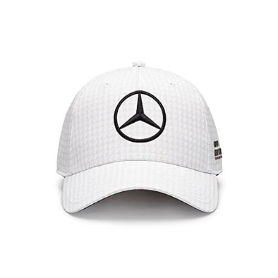 Mercedes AMG Petronas F1 Lewis Hamilton Adult Baseball Cap - Withe / Black / Lime / Red / Purple