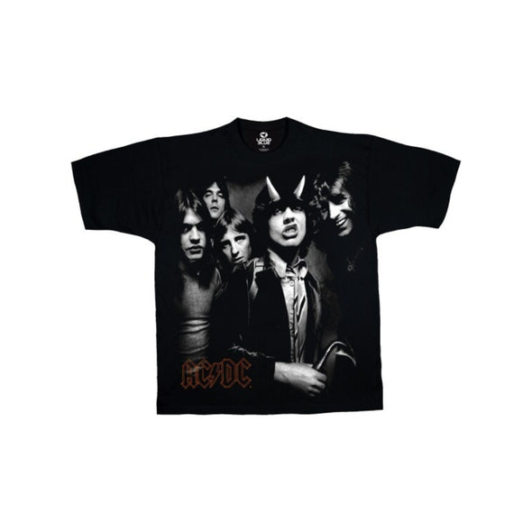 AC / DC Highway Group Adult T-Shirt - Black