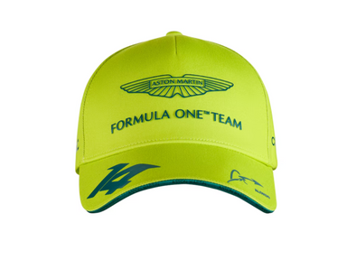 Aston Martin Aramco Cognizant F1
 Official Fernando Alonso Team Cap - Lime