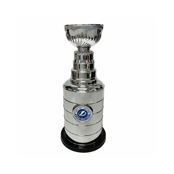 Authentic NHL Stanley Cup Chrome 14 inch Coin Bank - Silver