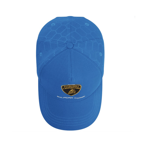 Automobili Lamborghini Squadra Corse Team Travel Adult Cap Adult - Blue / Orange