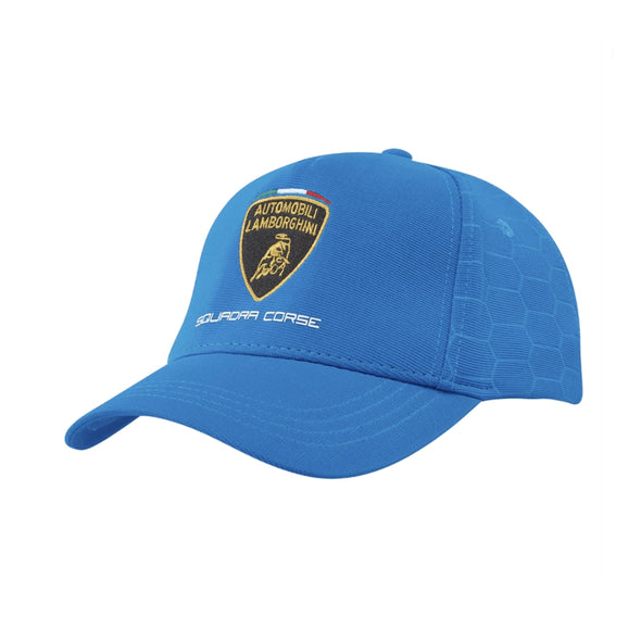 Automobili Lamborghini Squadra Corse Team Travel Adult Cap Adult - Blue / Orange