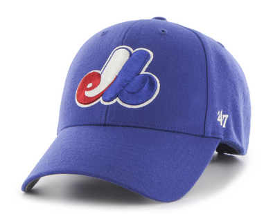 Expos Team '47 Royal Montreal Expos Team MVP Adjustable Hat-Men