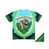 Cheech & Chong Field Of Dreams Tie-Dye Adult T-Shirt - Blue