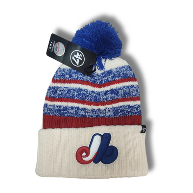 Expos Team '47 Cooperstown Pom Pom Knitted Beanie - One Size- Adult - Multicolor