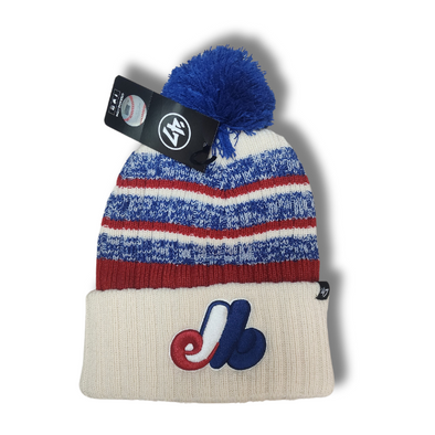Expos Team '47 Cooperstown Pom Pom Knitted Beanie Adult - Multicolor