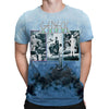 Genesis The Lamb Lies Down Tie-Dye Adult T-Shirt - Blue