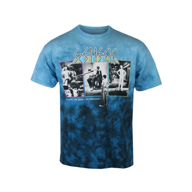 Genesis The Lamb Lies Down Tie-Dye Adult T-Shirt - Blue