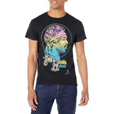 Jimi Hendrix Little Wing Experience Adult T-shirt - Black