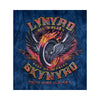 Lynyrd Skynyrd Big Wheels Adult - T-Shirt - Liquid Blue