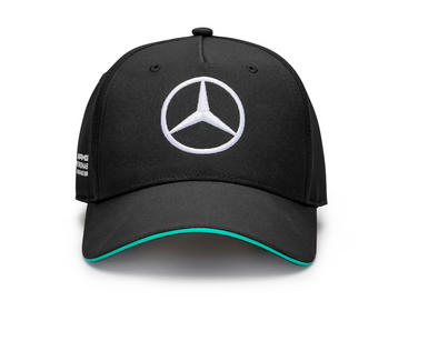 Mercedes AMG Petronas F1 Team Baseball Hat- Black