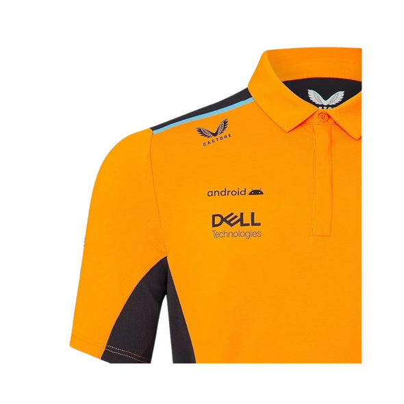 McLaren F1™ Team Lando Norris Men's Polo - Papaya