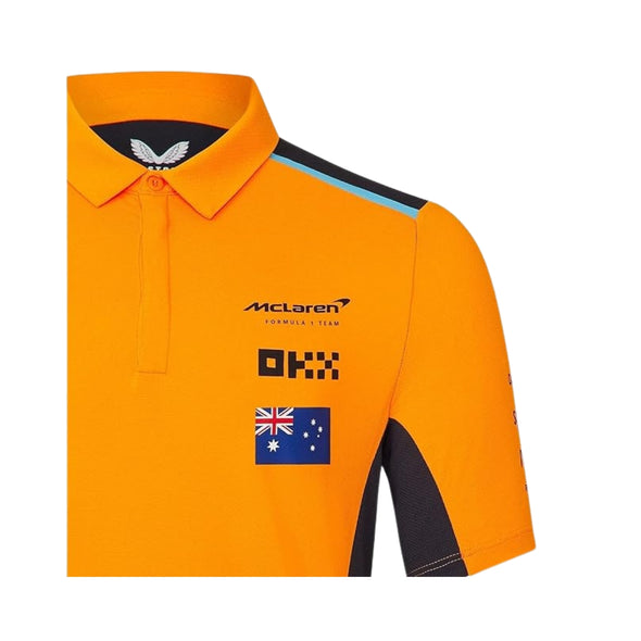 McLaren F1™ Team Lando Norris Men's Polo - Papaya