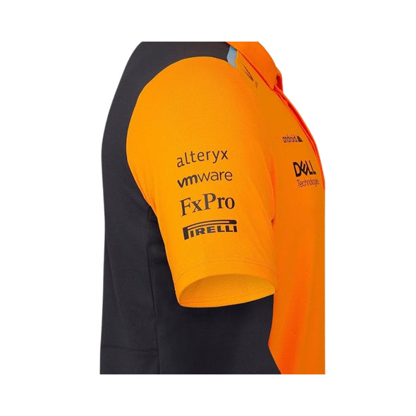 McLaren F1™ Team Lando Norris Men's Polo - Papaya