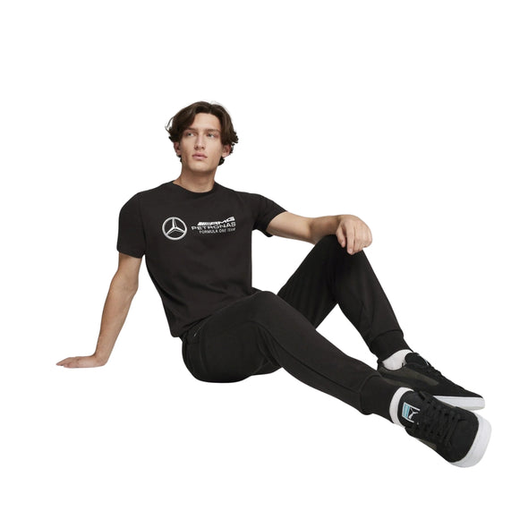 Mercedes AMG Petronas F1™ Team ESS Mercedes Logo Men's T-Shirt - Black