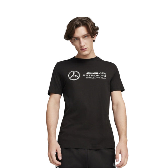 Mercedes AMG Petronas F1™ Team ESS Mercedes Logo Men's T-Shirt - Black
