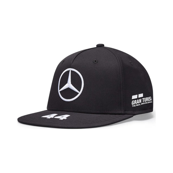 Mercedes AMG Petronas F1™ Team Lewis Hamilton Flat Brim Cap - Men - Black or White