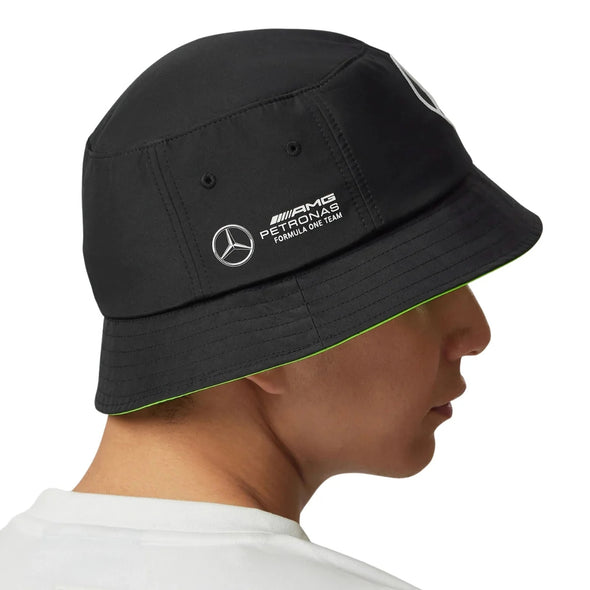 Mercedes AMG Petronas F1 ™ Team Adult Bucket Hat - Black