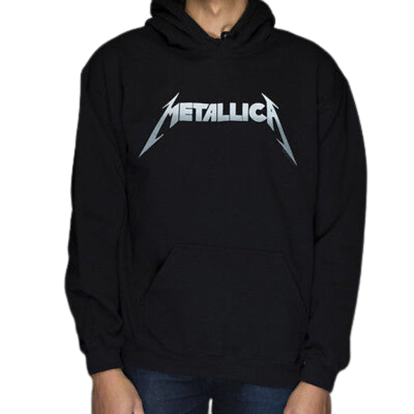 Metallica Graphic Logo Adult Hoodie - Black