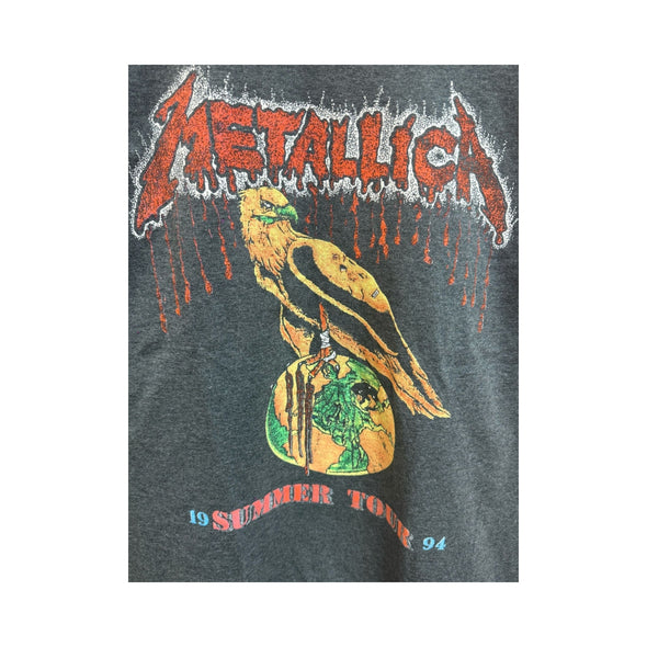 Metallica Summer Tour 1994 T-Shirt Adult - Grey