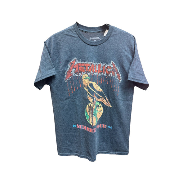 Metallica Summer Tour 1994 T-Shirt Adult - Grey