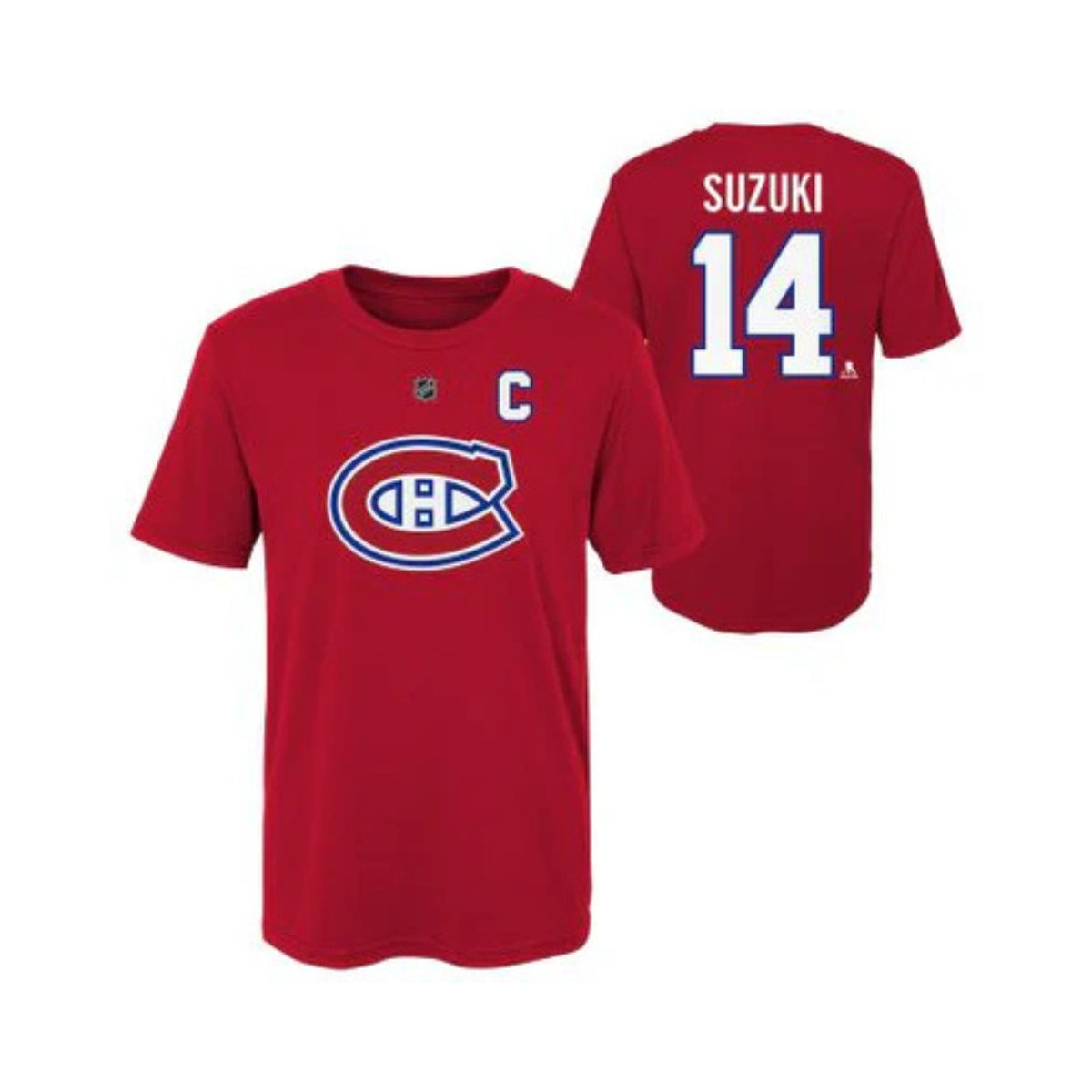 Montreal Canadiens NHL® Nick Suzuki Youth T-Shirt Red