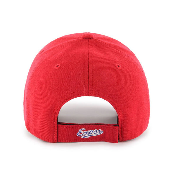 Montreal Expos Team '47 MVP Cooperstown Adults  Baseball Cap - Red