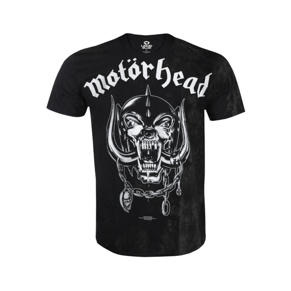 Motorhead Logo Tie-Dye T-Shirt - Black