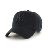 NEW YORK YANKEES '47 Clean Up Adjustable Adult Baseball Cap - Black/Black