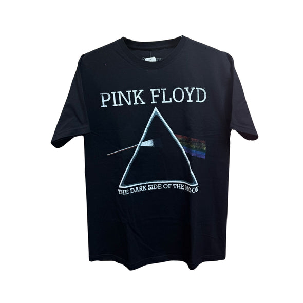 Pink Floyd Dark Triangle Adult T-Shirt - Black