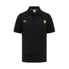 Scuderia Ferrari- Small Shield Logo Polo Shirt-Black-Men