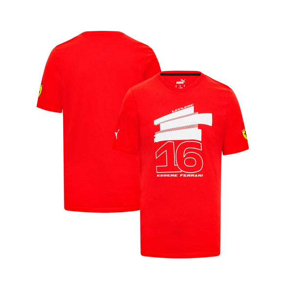 Scuderia Ferrari F1™ Charles Leclerc #16 Driver Men T-Shirt - Red