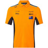 McLaren F1 Men Oscar Piastri Team Drivers Men Polo Shirt - Papaya